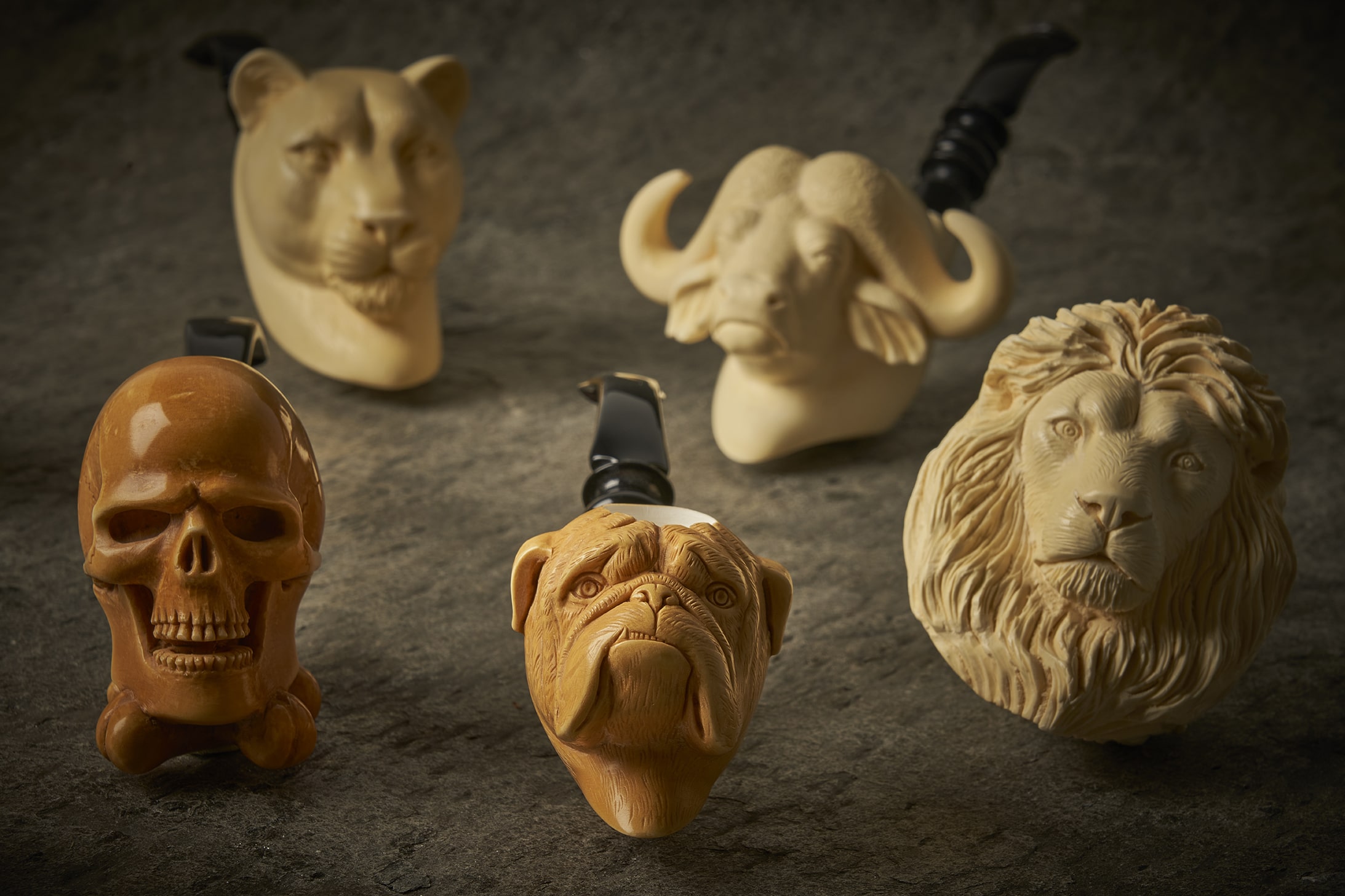 Meerschaum Figure Pipes - Royal Star Brands